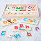 Melissa & Doug Melissa Doug ABC Picture Boards - Educational Toy With 13 Double-Sided