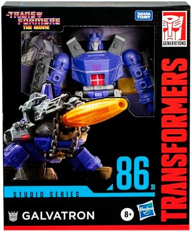 Transformers Studio Series Leader Class The The Movie 86-31 Galvatron 8.5-inch Converting
