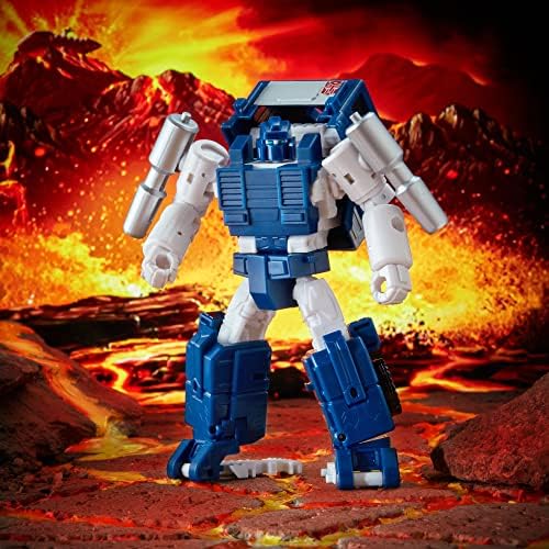 Transformers Generations War for Cybertron Kingdom Deluxe WFC-K32 Autobot Pipes Action