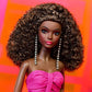 Barbie - Fuchsia Long Dress Doll