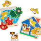 Melissa & Doug Melissa Doug Wooden Jumbo Peg Puzzle