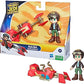 Hasbro Star Wars Young Jedi Adventures Nash Durango Figure Speeder Bike 4-Inch Scale Action Figures Vehicle