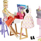 Barbie Fashion Designer Doll 25 Studio Playset