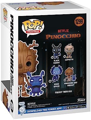 Funko Pop Buddy Movies Netflix Pinocchio - Pinocchio and Cricket