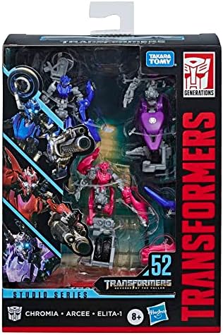Transformers Studio Series 52 Deluxe Revenge of The Fallen Movie Arcee Chromia Elita-1