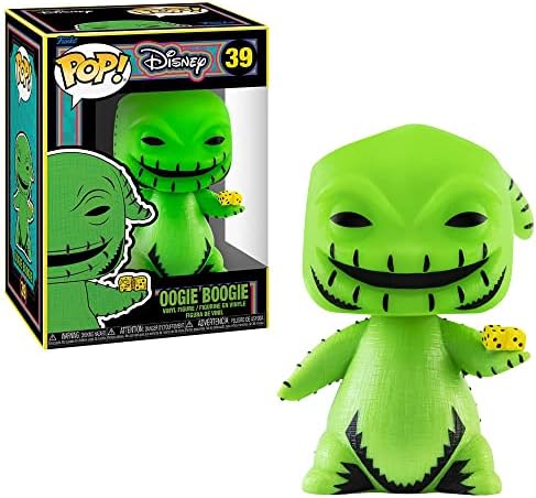 Funko POP Disney The Night Before Christmas Blacklight- Jack Mayor Oogie Zero and Sally