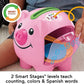 Fisher-Price Baby Toddler Toy Laugh Learn Smart Stages Piggy Bank with Educational Songs