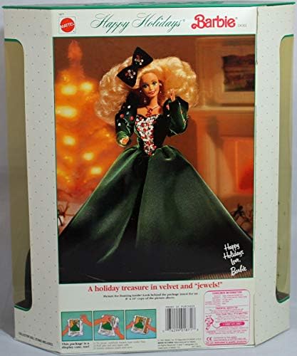 Barbie Winter Velvet Doll Caucasian 1st In A Series
