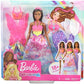Barbie Dreamtopia Doll Gift Set Approx. 12-inch Brunette with 3 Fashions