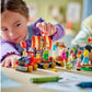 Disney LEGO  100 Celebration Train 43212 A" Fun Building Toy with 6  Minifigures – 100