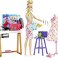 Barbie Fashion Designer Doll 25 Studio Playset