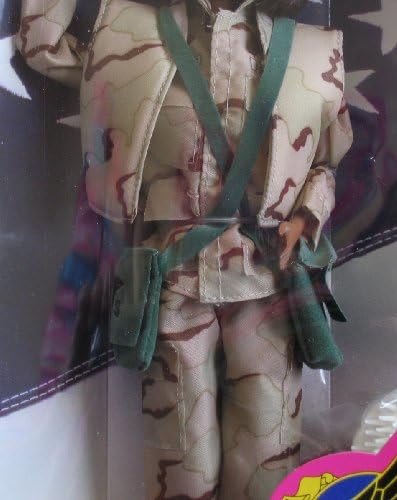 Mattel Stars N Stripes Army Barbie African American
