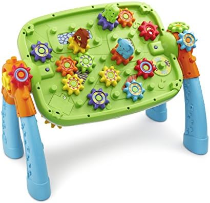 VTech GearZooz 2-in-1 Jungle Friends Gear Park Frustration Free Packaging Multicolor