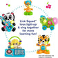 Fisher-Price Baby Learning Toy Link Squad A to Z Yak with Interactive Music Lights for