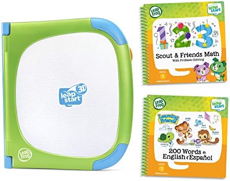 LeapFrog LeapStart 3D System 2 Book Combo Pack Learning Friends and Scout Friends Math