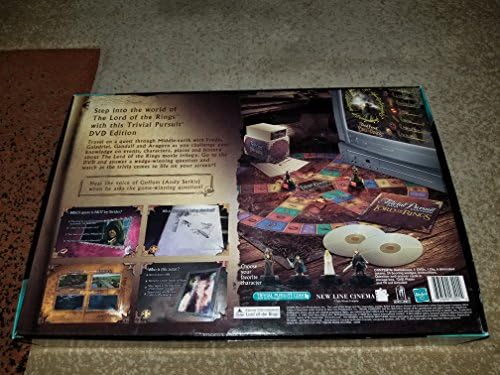 Hasbro Trivial Pursuits LOTR Edition Boardgame