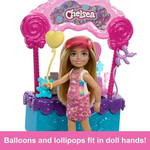 Barbie Chelsea Doll Lollipop Stand Playset