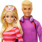 Barbie Fashionistas Set with 2 Fashion Dolls 6 Roller-Skating Ken 65th Anniversary