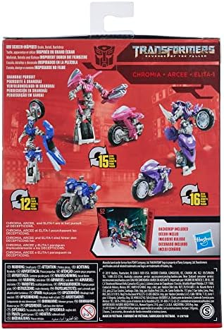 Transformers Studio Series 52 Deluxe Revenge of The Fallen Movie Arcee Chromia Elita-1