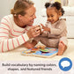 Melissa & Doug Melissa Doug Ms. Rachela Wooden Peek-a-Boo Jumbo Peg Puzzle
