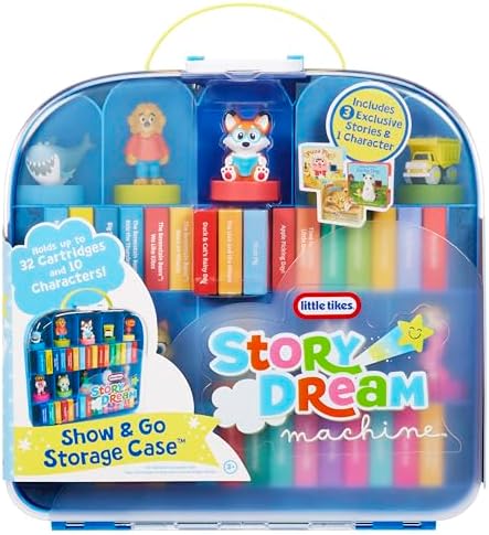 Little Tikes Story Dream Machine Show Go Storage Case Storytime Audio Play Character