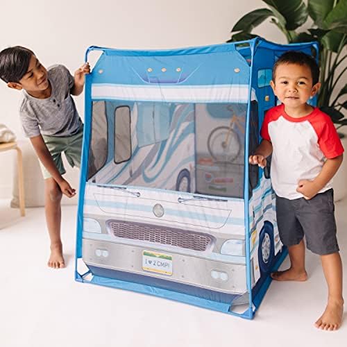 Melissa & Doug Melissa Doug Let's Explore Camper Tent - 47 x 31 x 39 Assembled