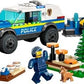 LEGO City Mobile Police Dog Training A" SUV with Trailer Obstacle Course & Puppy Figures Fun Toy for Kids 5+ – 5