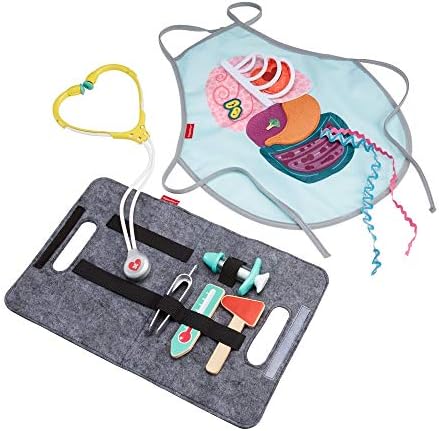 Fisher-Price Preschool Toy Patient and Doctor Set 7-Piece Kit for Medical Pretend Play