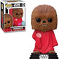 Funko Pop Disney Star Wars - Chewbacca with Dress Flocked 576 Bobble-Head Vinyl Figure
