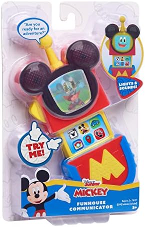 Disney Junior Mickey Mouse Funhouse Communicator with Lights and Sounds Officially