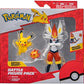Pokemon Battle Figure 2 Pack - 2-Inch Eevee and 4.5-Inch Scyther Battle Ready Figures