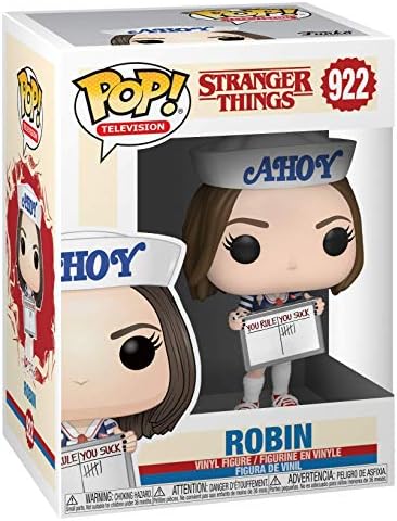 Funko POP Stranger Things - Robin Buckley Scoops Ahoy Outfit Funko Pop Vinyl Figure