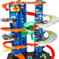 Hot Wheels City Toy Car Track Set Ultimate Garage with T-Rex Dinosaur Store 100 164 Scale Vehicle
