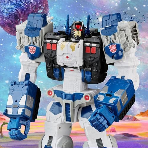 Transformers Generations Legacy Series Titan Cybertron Universe Metroplex Action Figure -