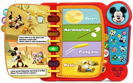 VTech Disney Junior Mickey Mouse Funhouse Explore and Learn Book