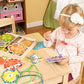 Melissa & Doug Melissa Doug Alphabet Wooden Lacing Cards With Double-Sided Panels and