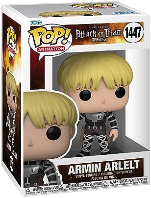 Funko POP Animation Attack on Titan - Armin Arlert - 16 Odds for Rare Chase Variant - Collectable Vinyl Figure