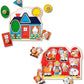 Melissa & Doug Melissa Doug Wooden Jumbo Knob Puzzle