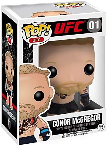 Funko Pop UFC Ultimate Fighting - Conor McGregor 01 Vinyl Figure Bundled with Pop Box