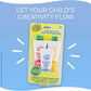 Crayola Bath Tub Brush Finger Paint Soap Set