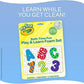 Crayola My First Crayola Bath Time Play Learn Foam Set Bath Letters and Numbers for