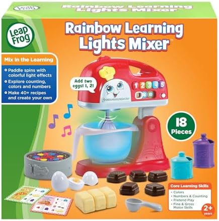LeapFrog Rainbow Learning Lights Mixer Red