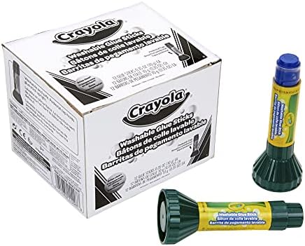 Crayola Washable Glue Sticks Art Tools 12 ct. Great for Classroom Projects