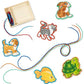 Melissa & Doug Melissa Doug Lace and Trace Activity Set Pets - 5 Wooden Panels and 5