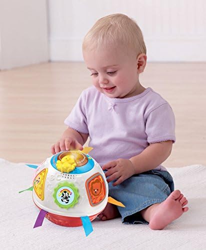 VTech Light and Move Learning Ball Red