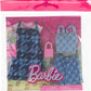 Barbie Fashions Clothing Set 2 Denim Outfits for Fashion Doll Include Dress Top Shorts 2