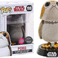 Funko POP Funko Star Wars The Last Jedi PORG 198 Flocked