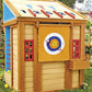 Little Tikes Real Wood Adventures 5-in-1 Game House Outdoor Wood Game Playhouse for All