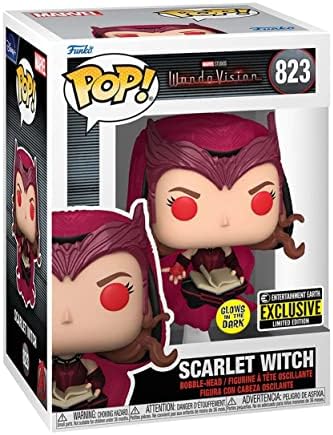 Funko WandaVision Scarlet Glow-in-The-Dark Pop Vinyl Standard