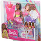 Barbie Dreamtopia Doll Gift Set Approx. 12-inch Brunette with 3 Fashions